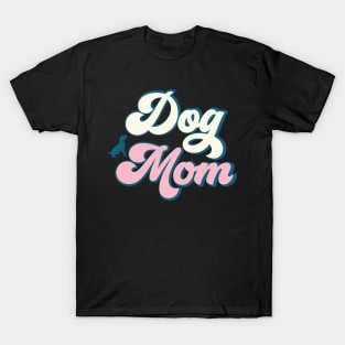 Retro Dog Mom Shirt, Best gift for Dog Lovers T-Shirt